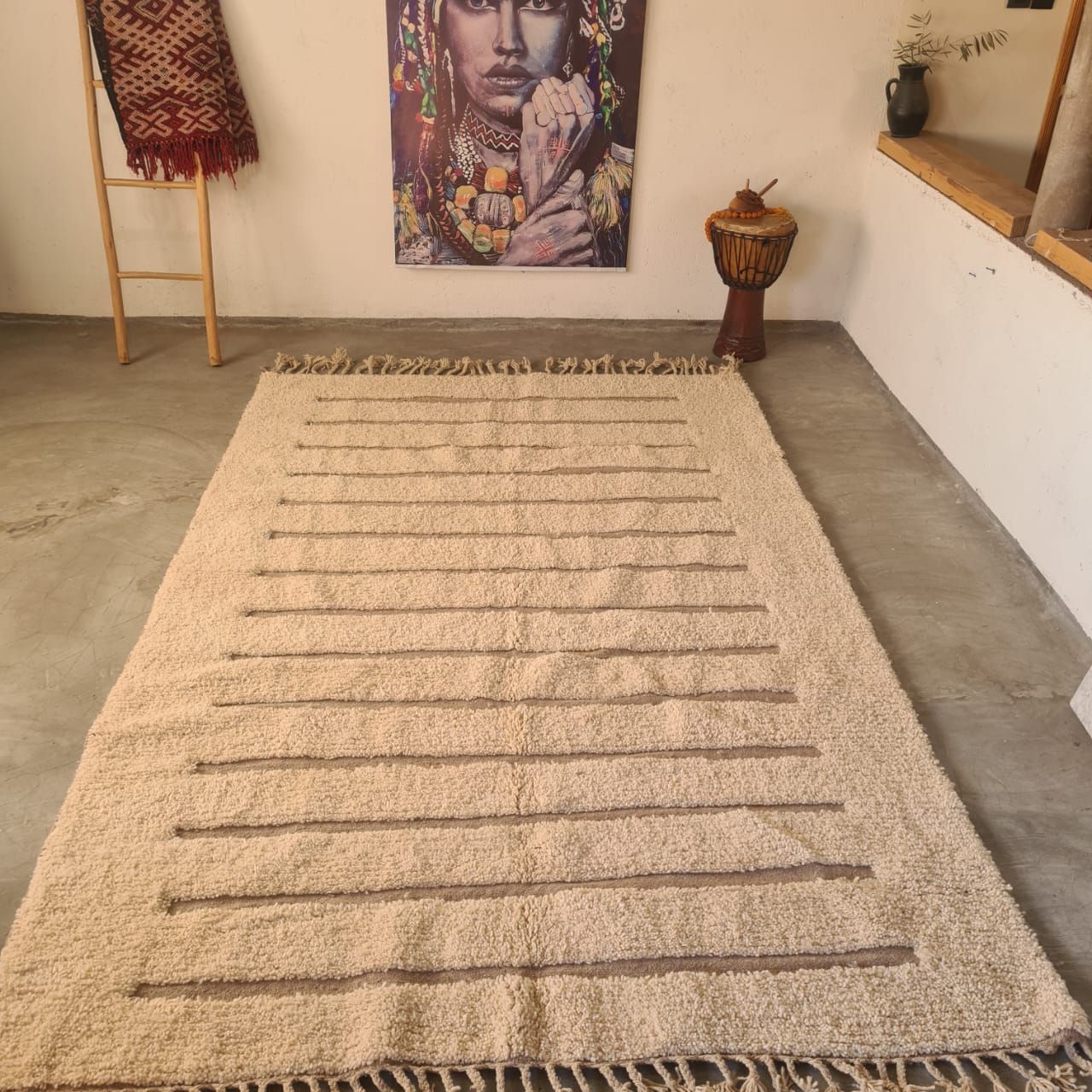 Alfombra Lana Beni Ouarain Personalizable