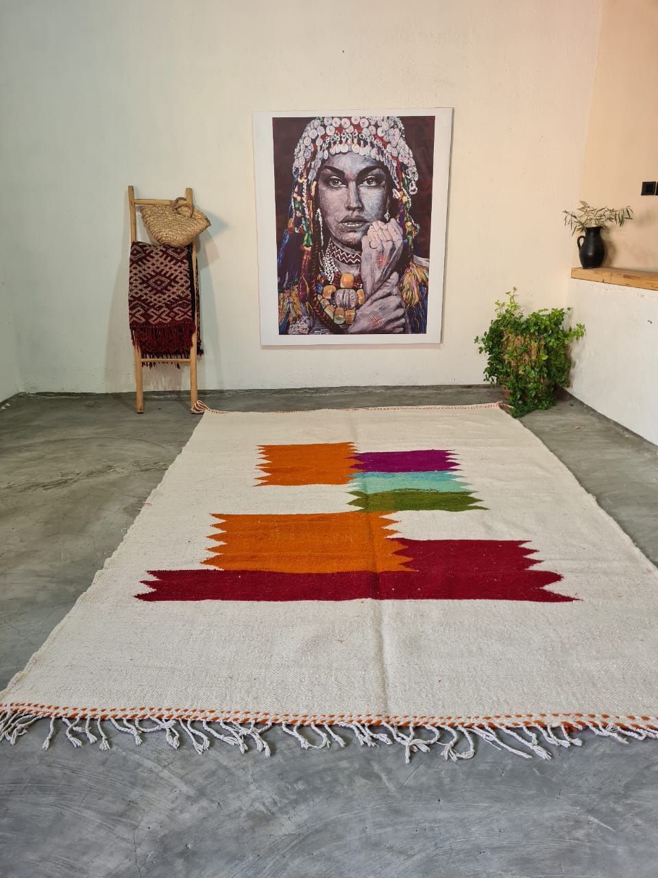 Alfombra Lana Kilim personalizable