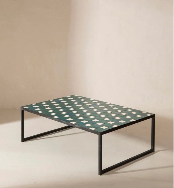 Mesa Zellige rectangular desde
