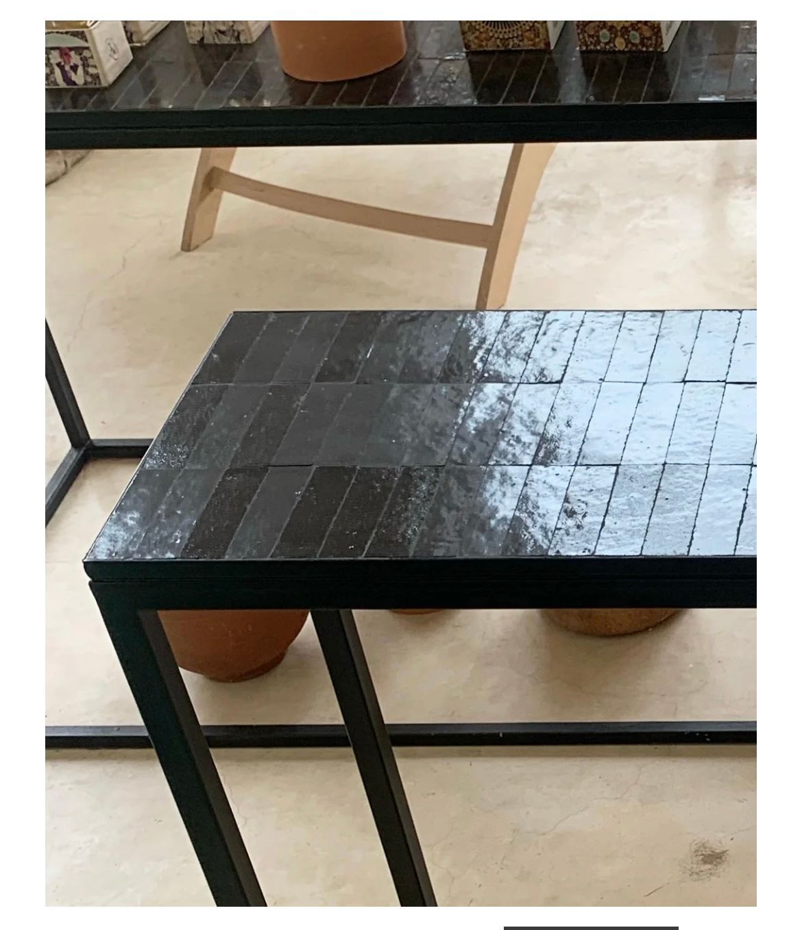 Mesa Zellige desde