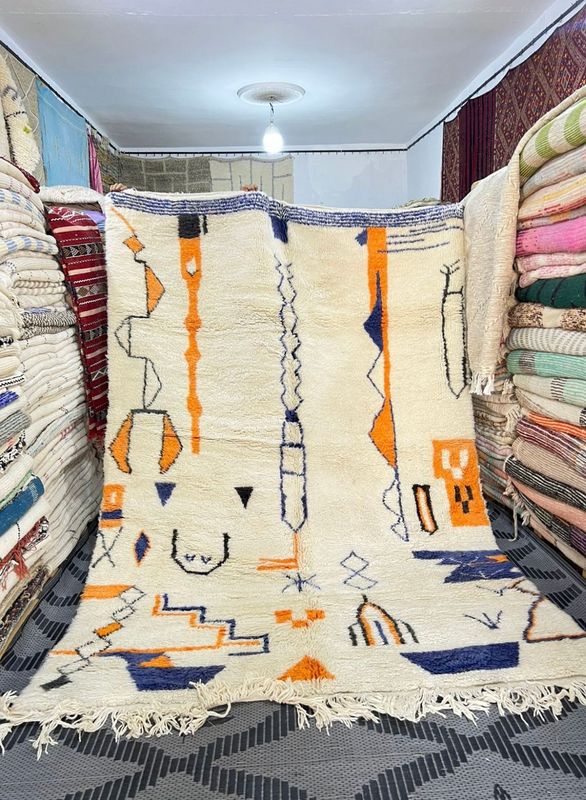 Alfombra Lana Beni Ouarain Wissam 200x300 cm