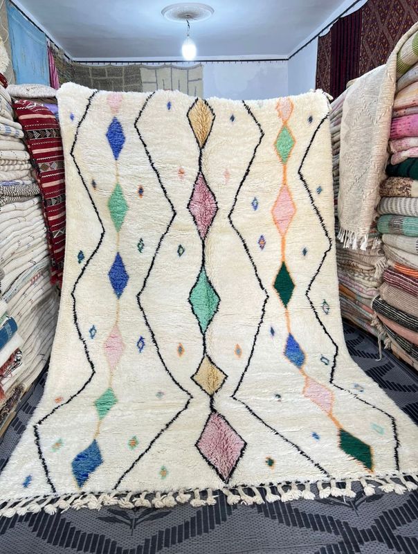 Alfombra Lana Beni Ouarain Wissal 200x300 cm