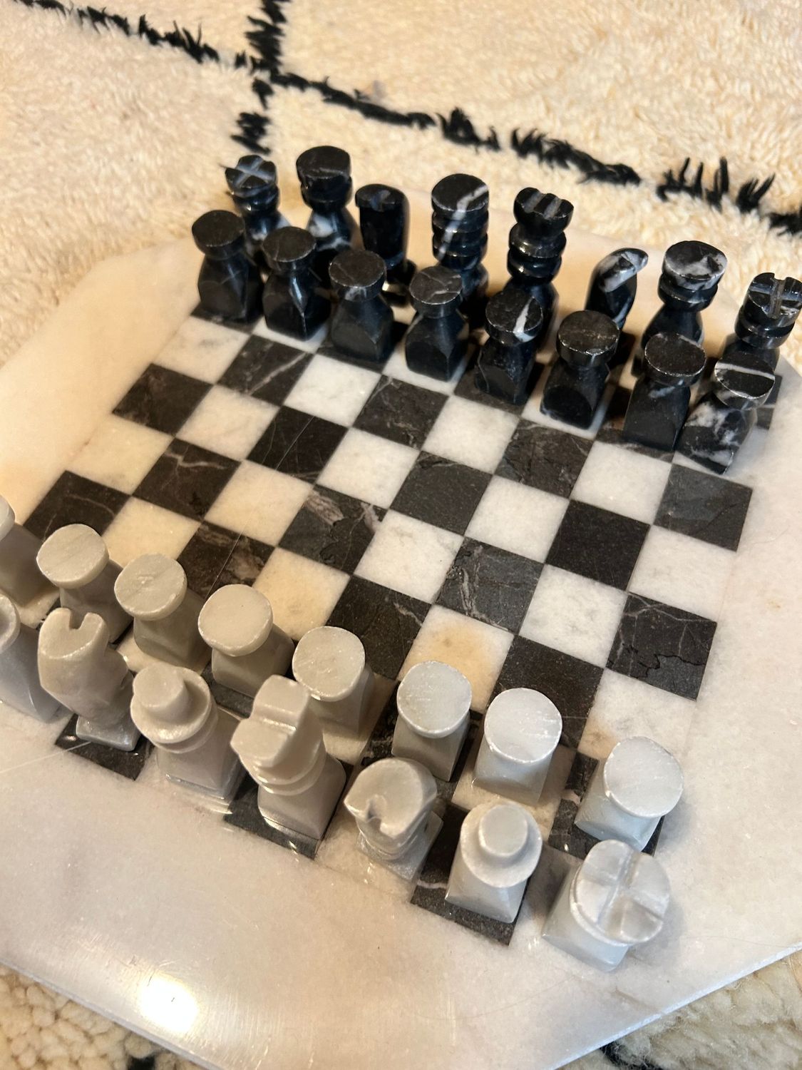 Juego Ajedrez Kamar Piedra Onix Juego Ajedrez Kamar Piedra Onix