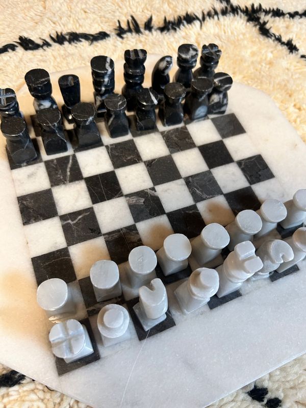 Juego Ajedrez Kamar Piedra Onix