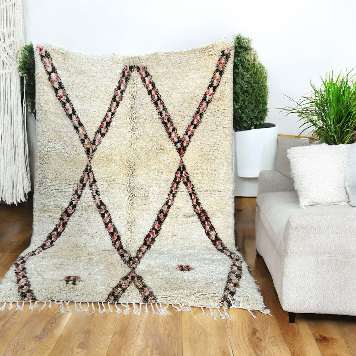 Alfombra Beni Ouarain Tayab 250 x 190 cm Alfombra Beni Ouarain Tayab 250 x 190 cm