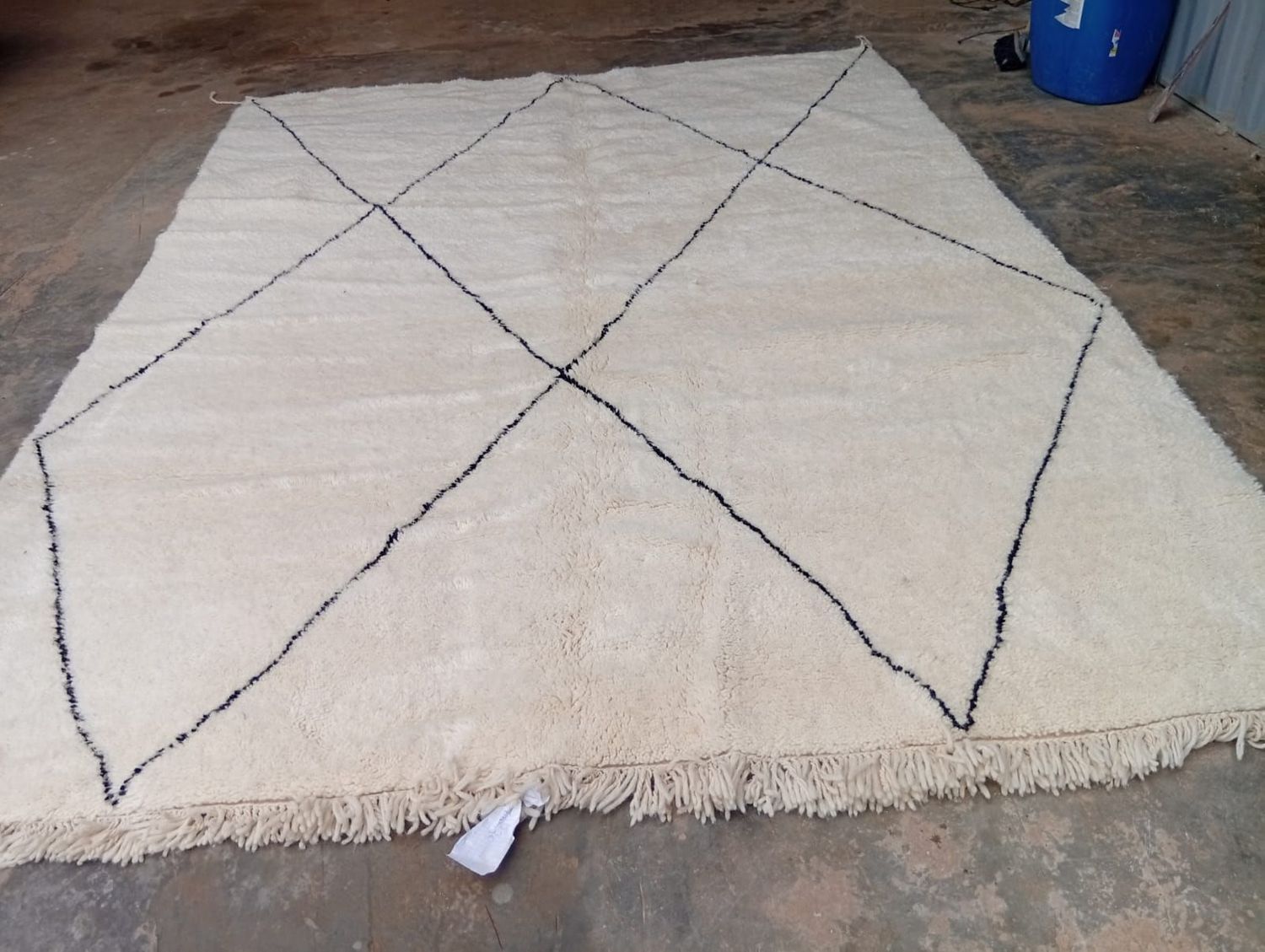 Alfombra Beni Ouarain Nomade 330x228 cm Alfombra Beni Ouarain Nomade 330x228 cm