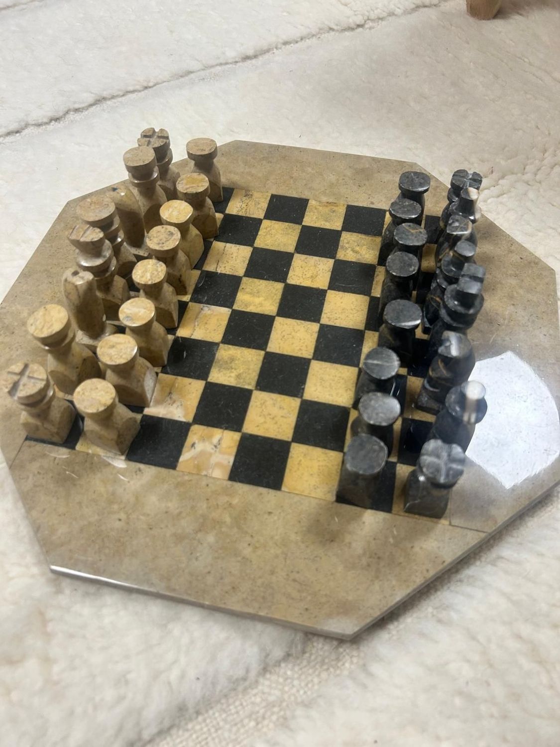 Juego Ajedrez Kamar Piedra Onix