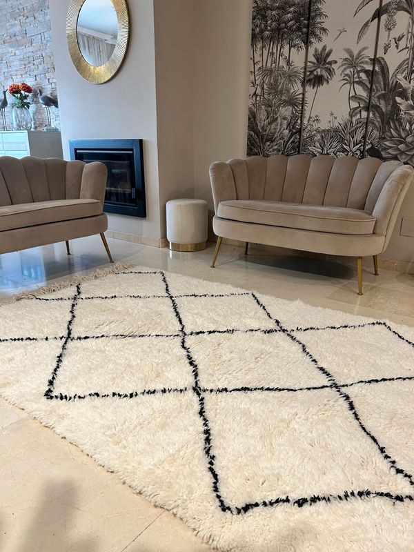 Alfombra Beni Ouarain a medida desde