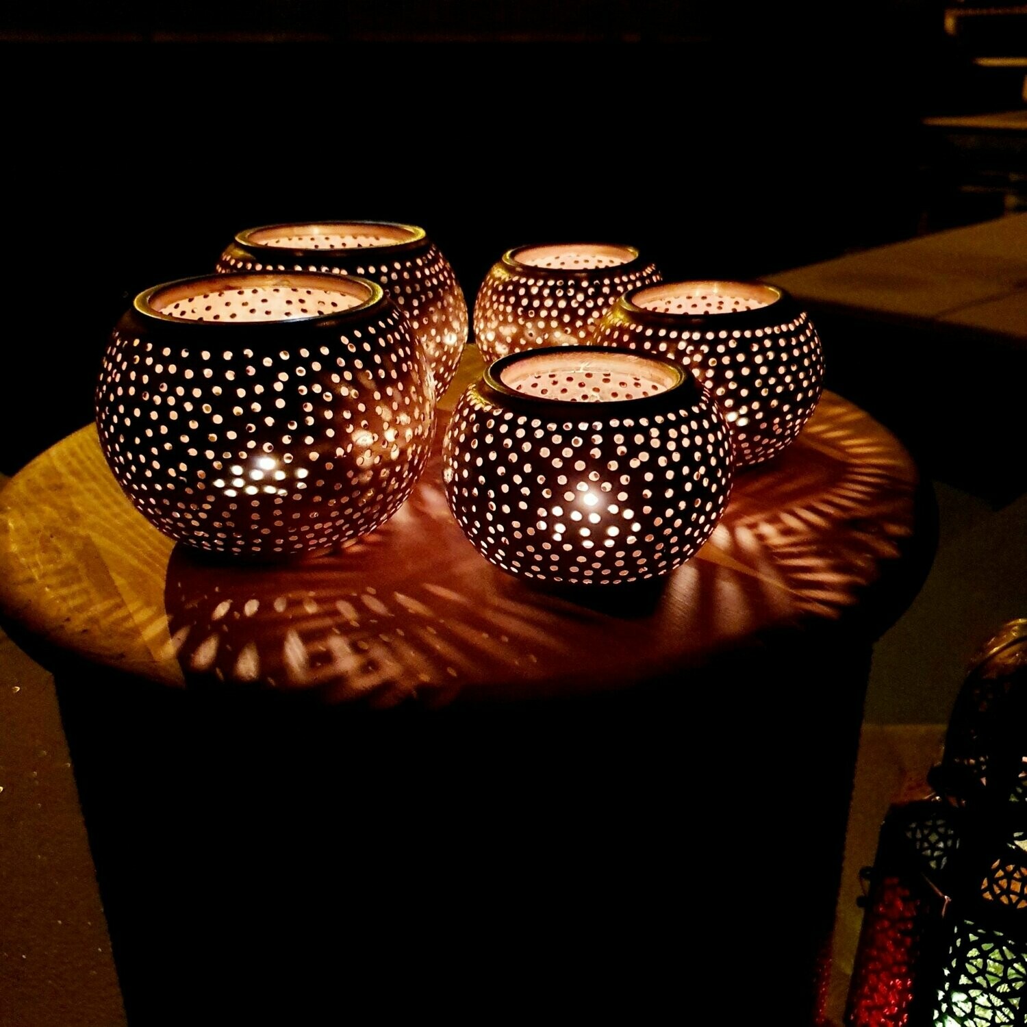 Portavelas dorado Fayrouz Portavelas dorado Fayrouz