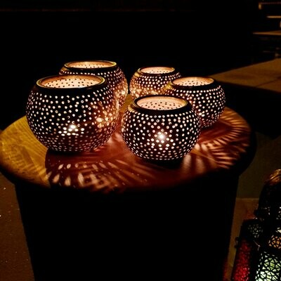 Portavelas dorado Fayrouz Portavelas dorado Fayrouz