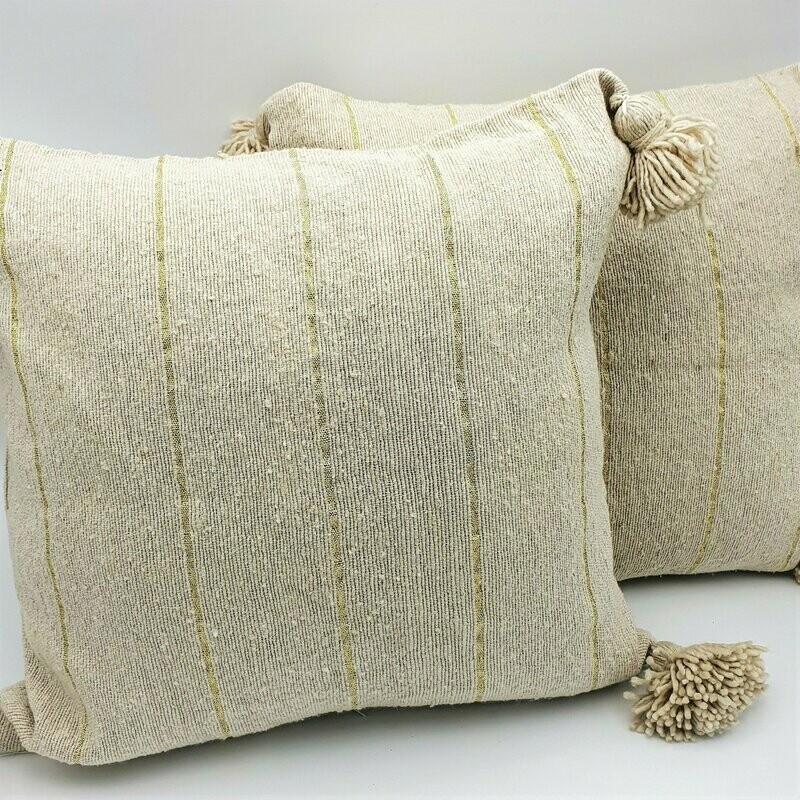 Cojín Leila beige