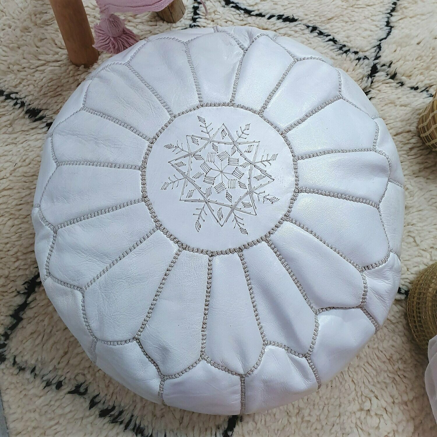 Puf Sultán Blanc Puf Sultán Blanc