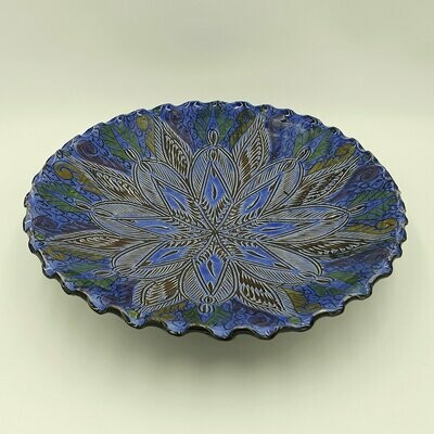 Plato redondo Narjis Bleu