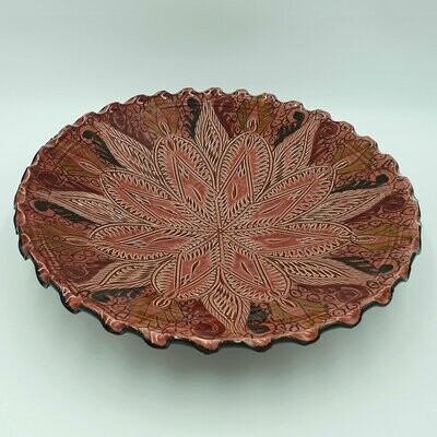 Plato redondo Narjis Rouge