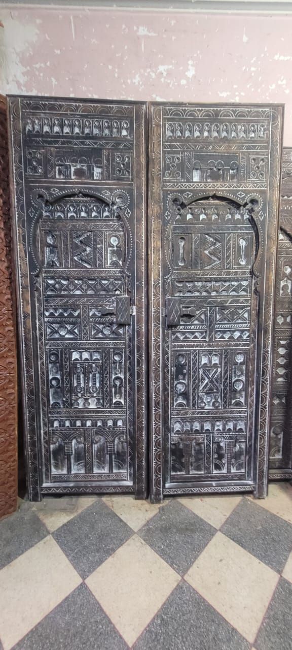 Puerta Árabe Madera Taroudant