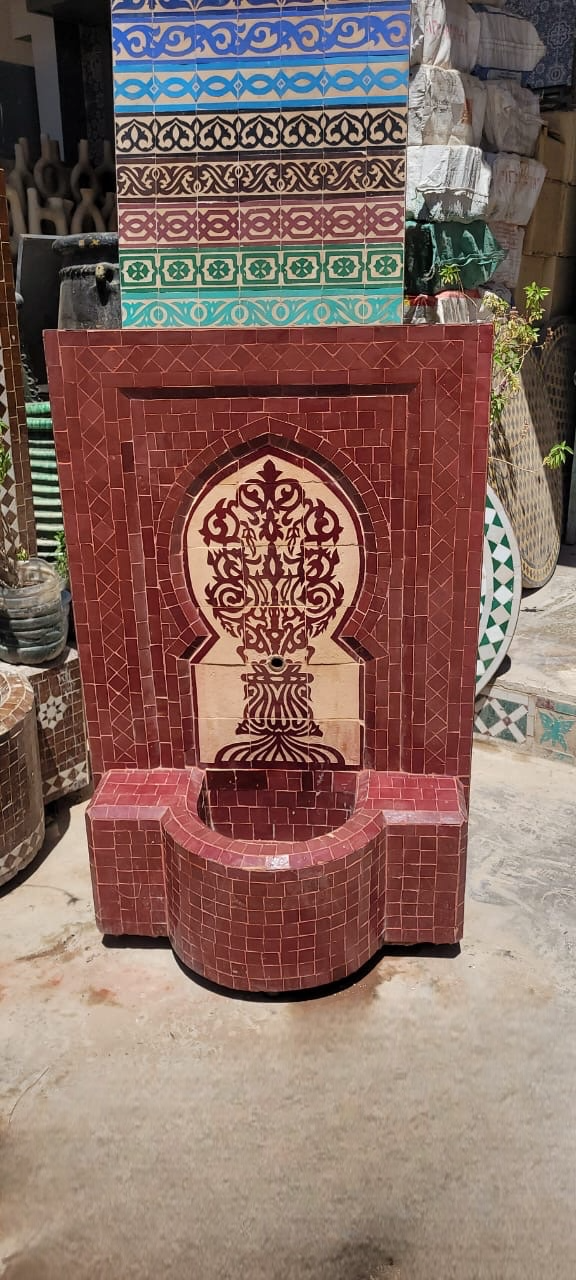 Fuente árabe Granate 100x66