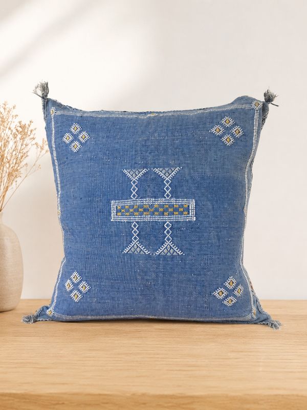 Cojín Sabra Charkia Azul XXL