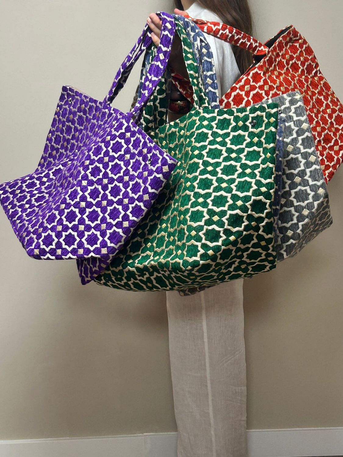 Bolso tote XXL Zellige Bolso tote XXL Zellige