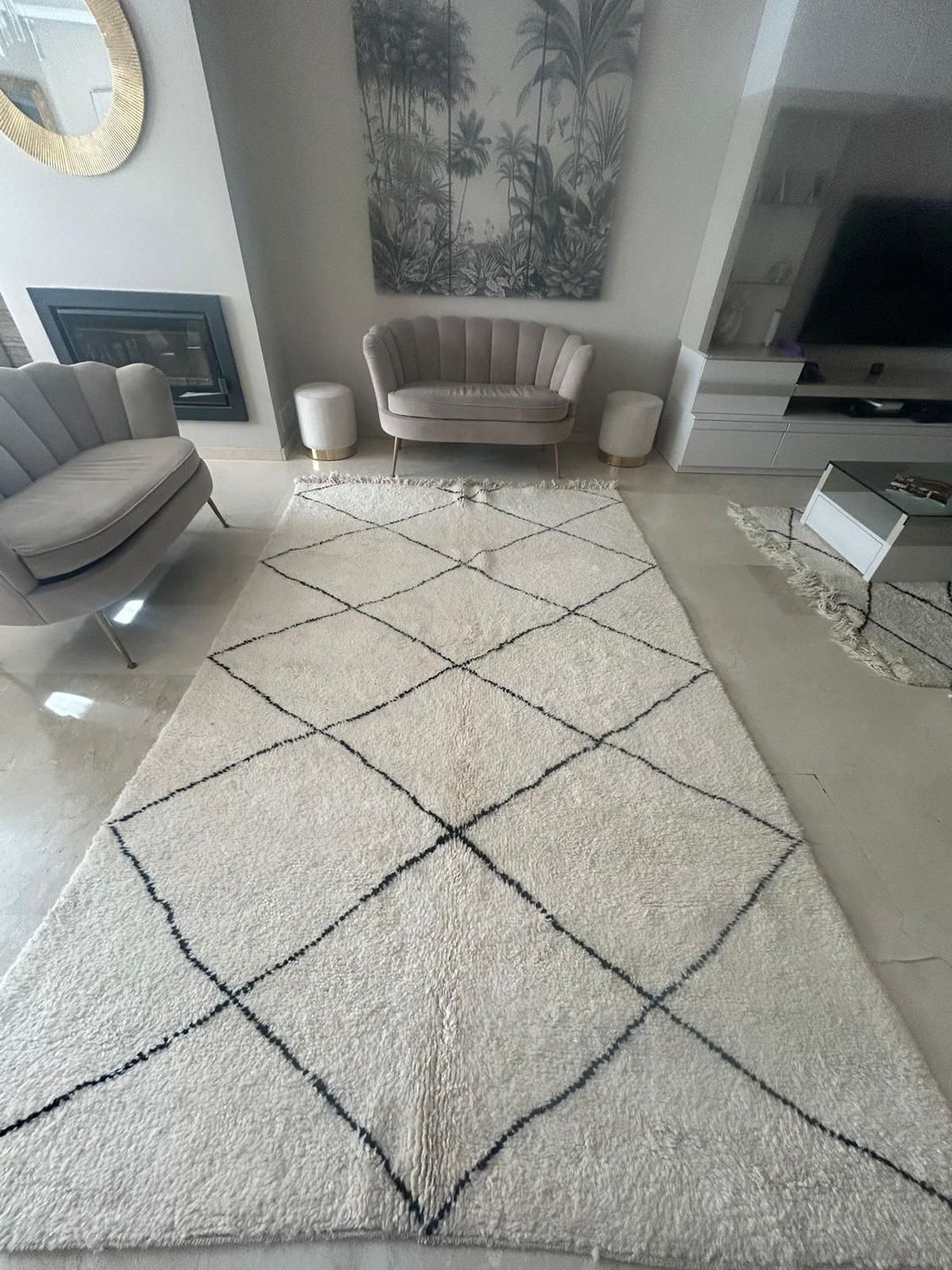 Alfombra Beni Ouarain Nomade 290 x190 cm Alfombra Beni Ouarain Nomade 290 x190 cm