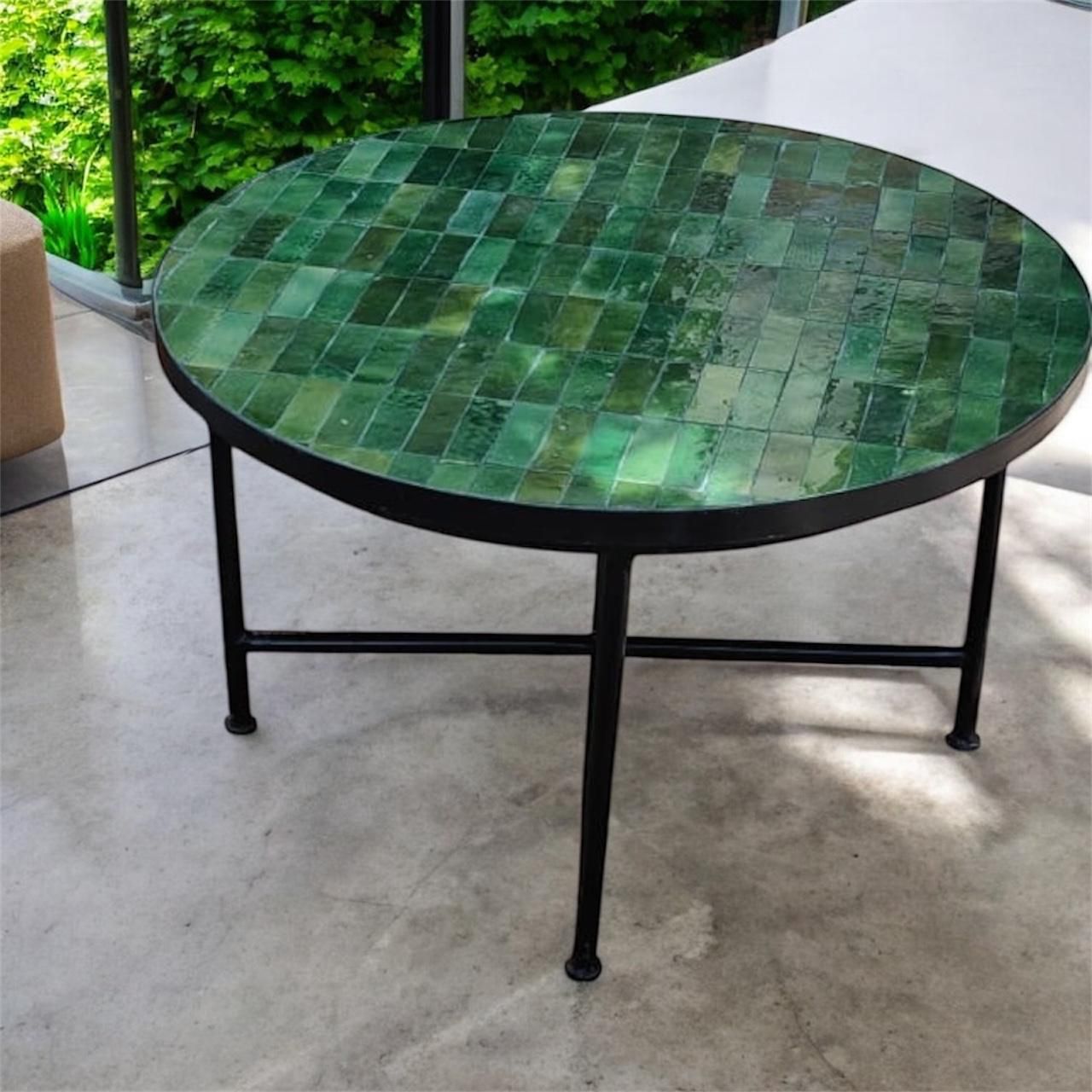 Mesa Zellige Tamegrout desde