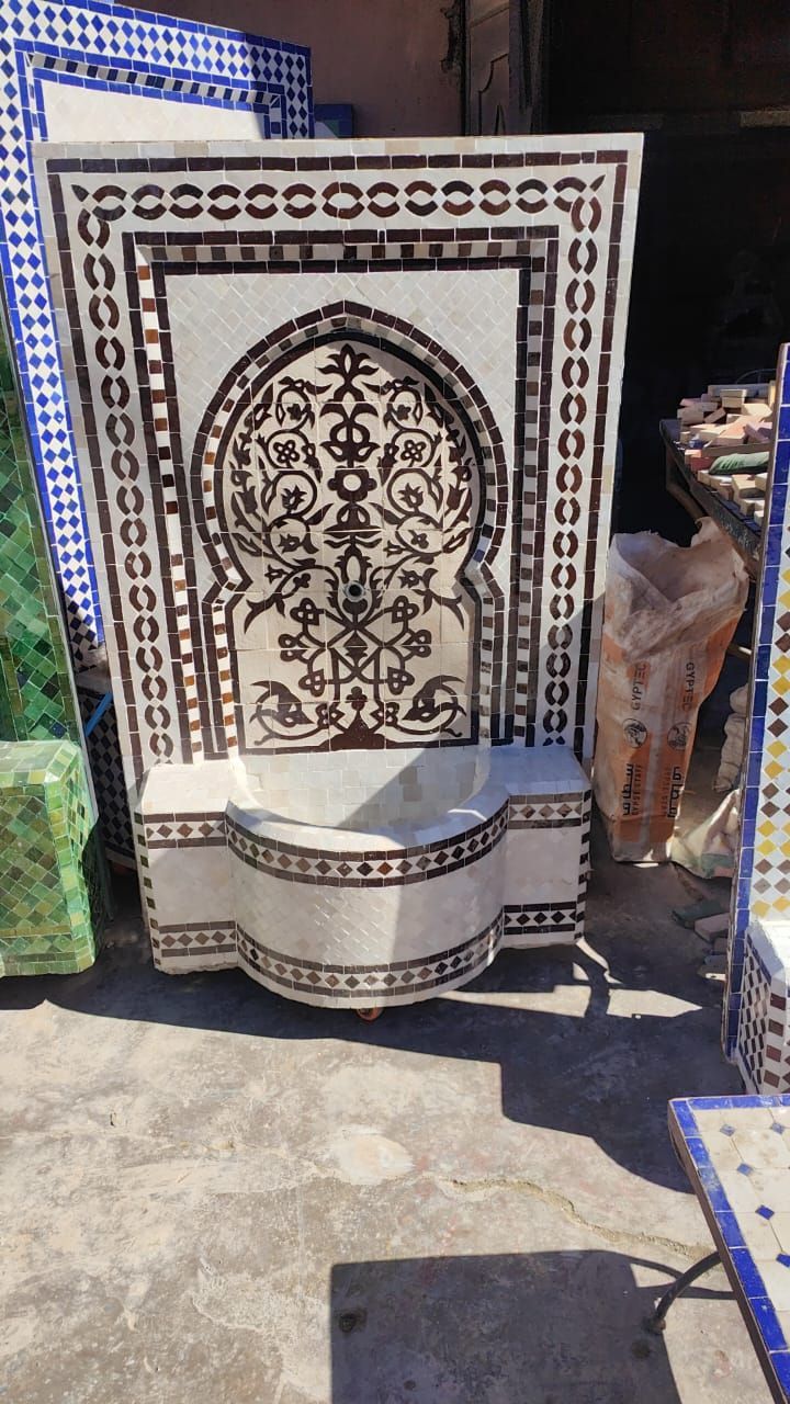 Fuente Árabe Najwa marrón 135 x 85 Fuente Árabe Najwa marrón 135 x 85