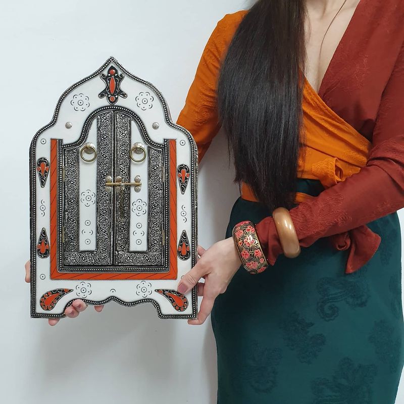 Espejo Chakira Blanco