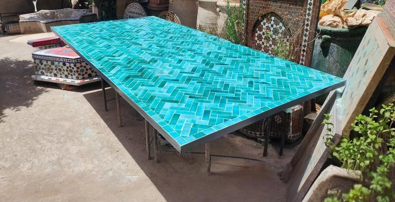 Mesa Zellige Turquesal desde Mesa Zellige Turquesal desde