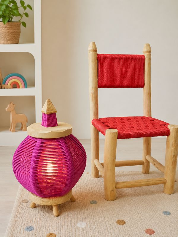 Lampara infantil Asdika fuscia