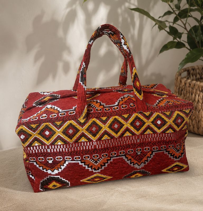 Bolso de viaje Etnico Rojo Bolso de viaje Etnico Rojo