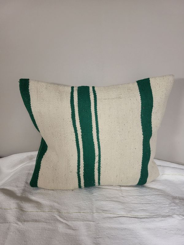 Cojín lana Afra Verde 39x48cm