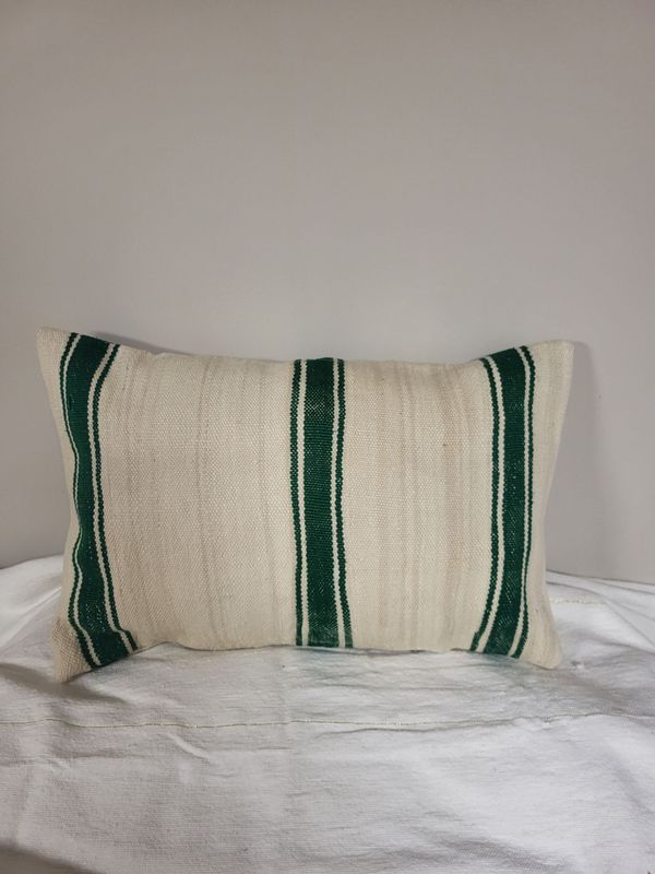 Cojín lana Afra Verde 57x40cm