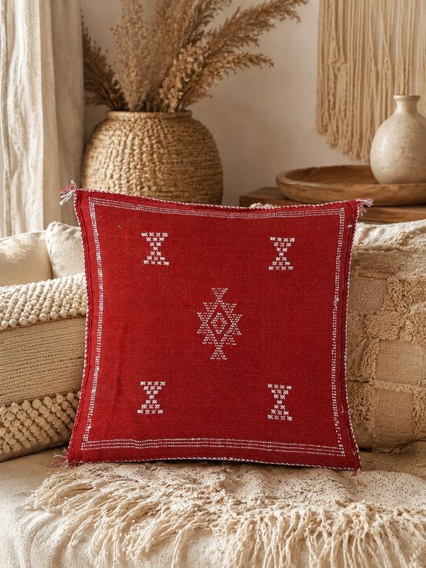 Cojín Sabra Charkia Rojo