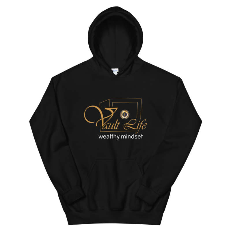 Black Unisex Vault Life Hoodie