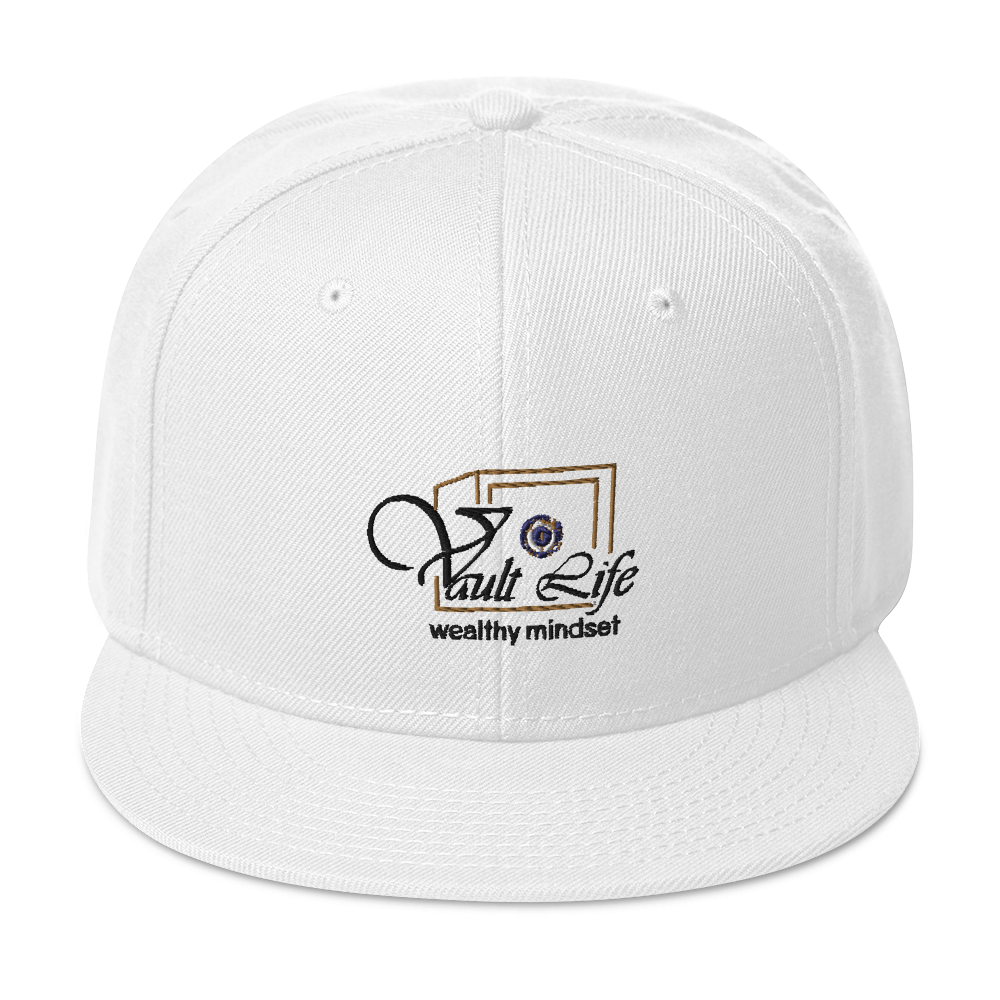 White Vault Life Classic Snapback