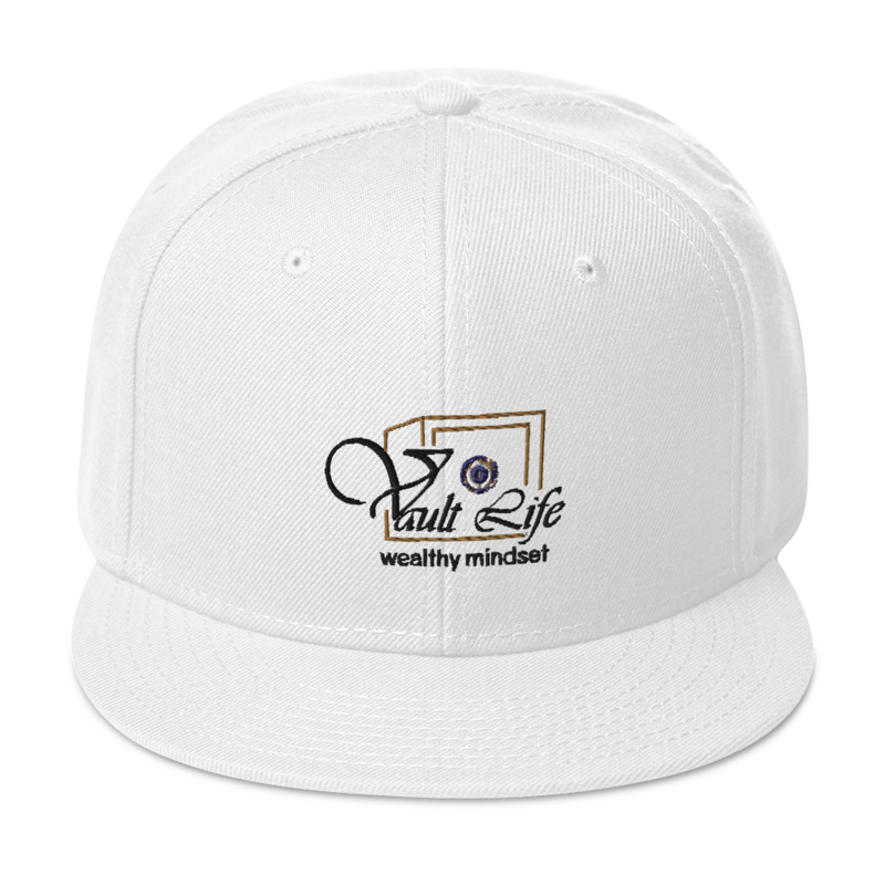 White Vault Life Classic Snapback