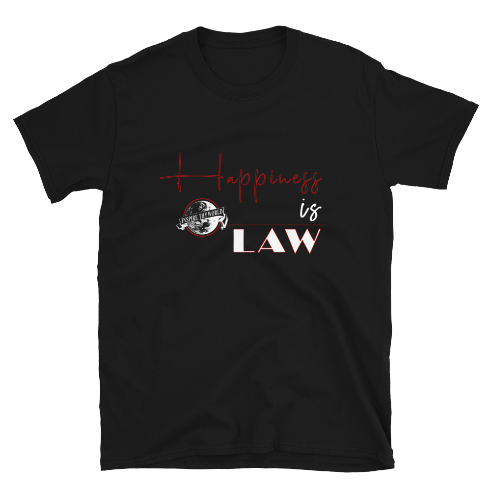 Women&#39;s Happiness is Law T-Shirt