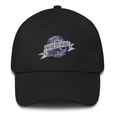 Black Inspire Thy World Baseball Hat