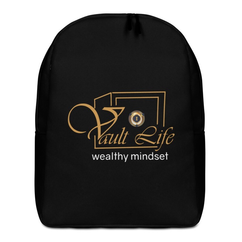 Black Vault Life Minimalist Backpack