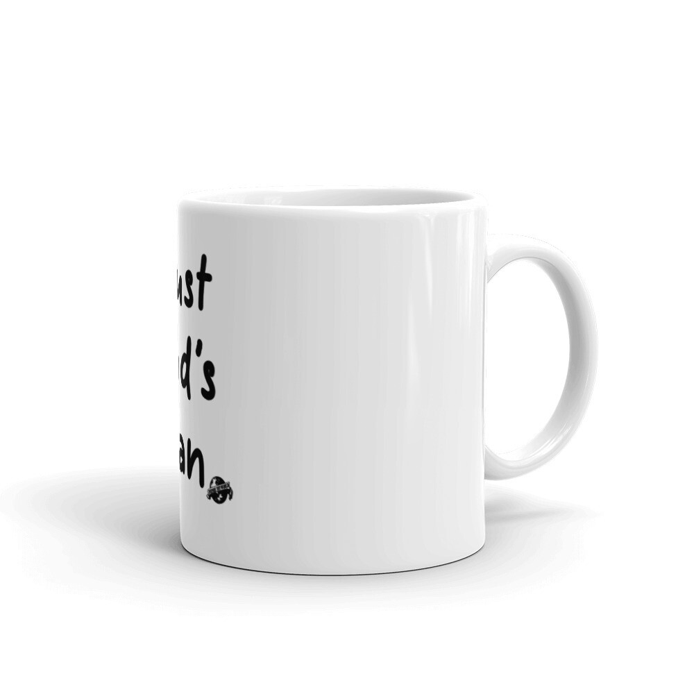 White Trust God&#39;s Plan Coffee Mug