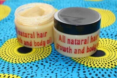 All Natural Hair and Body Oil