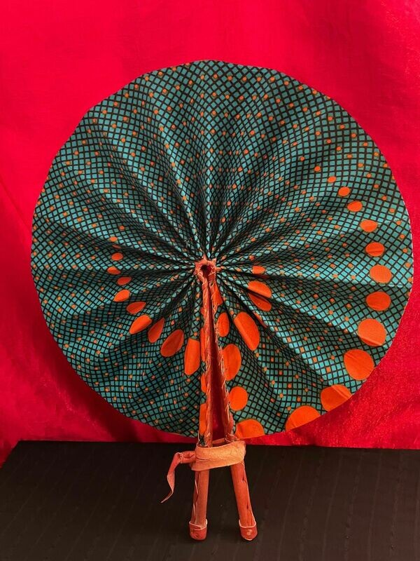 Blue Orange Fan