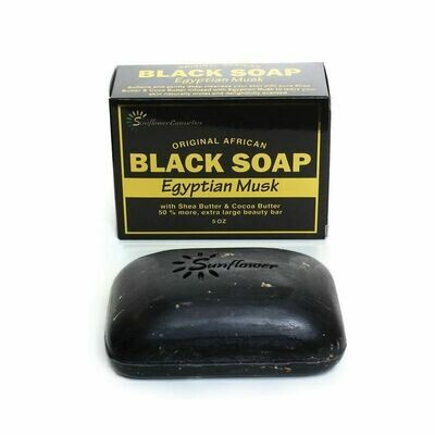 Egyptian Musk Black Soap - 5 oz