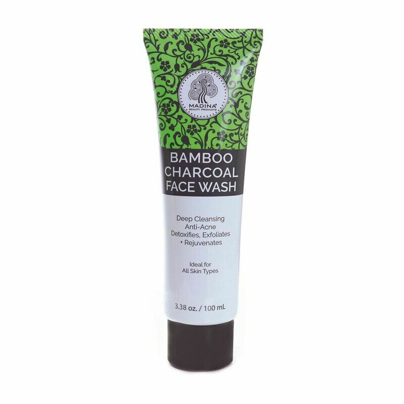 Bamboo Charcoal Face Wash - 100 mL