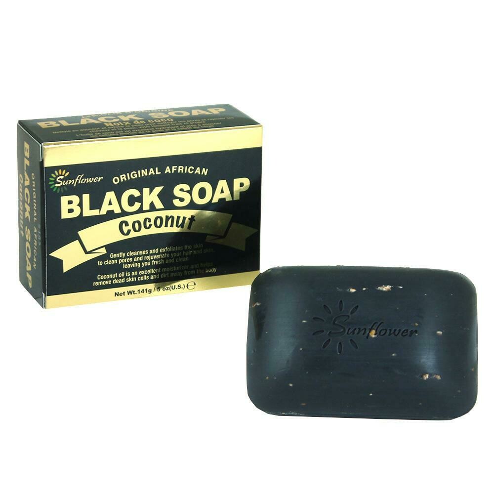Coconut Black Soap - 5 oz.