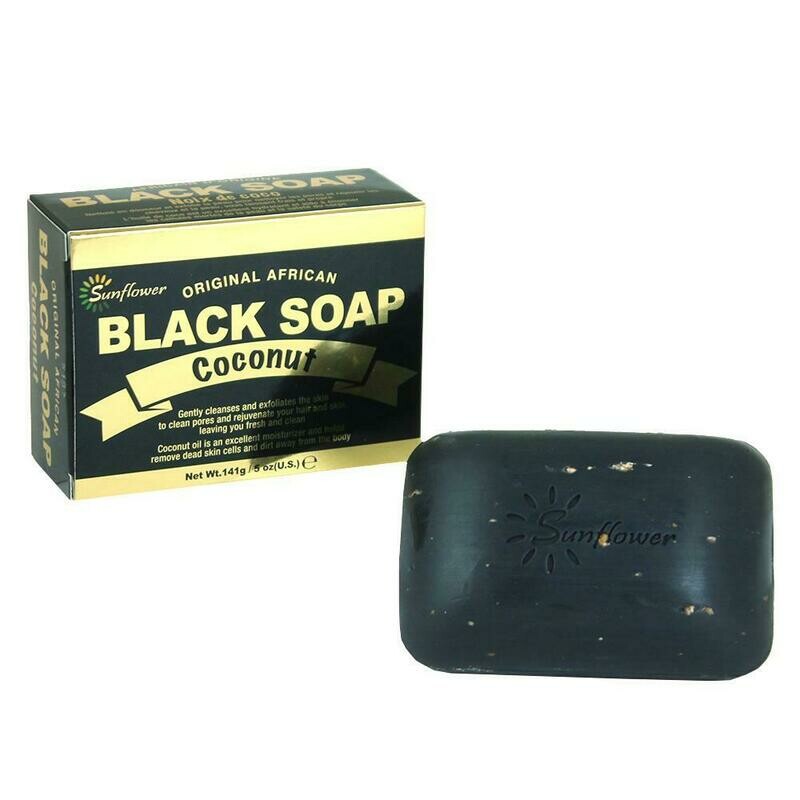 Coconut Black Soap - 5 oz.