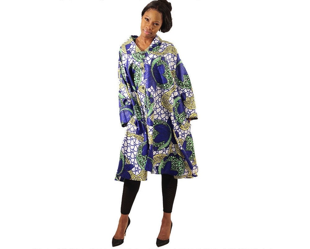 African Print Smock