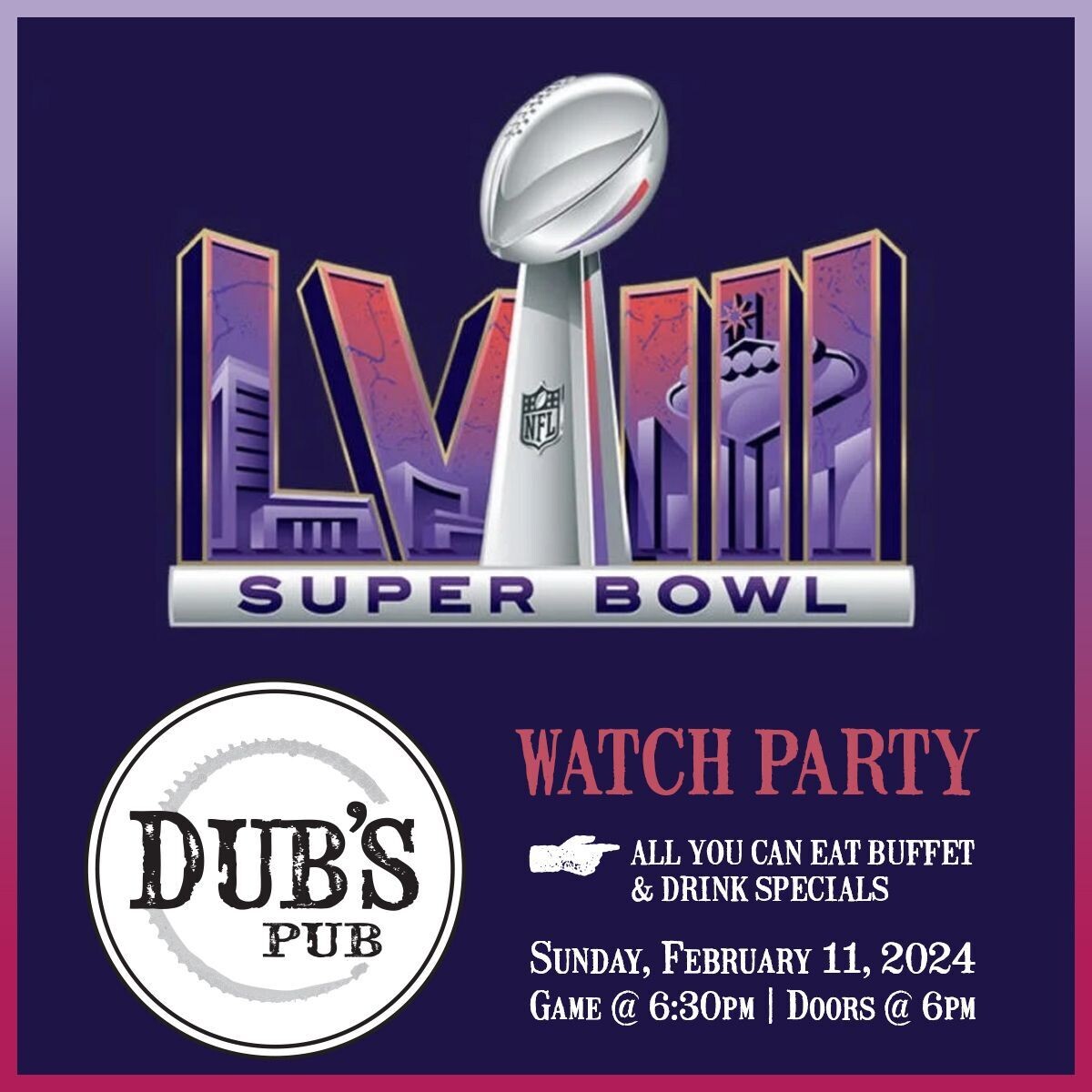 Super Bowl LVIII Watch Party