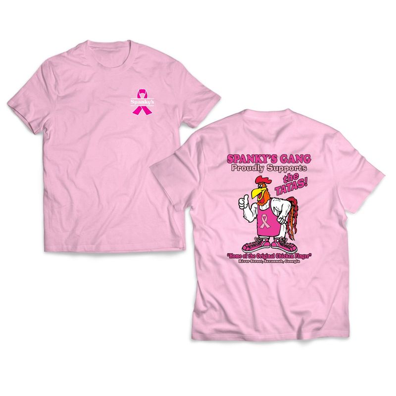 Spanky’s Breast Cancer Awareness T-Shirt
