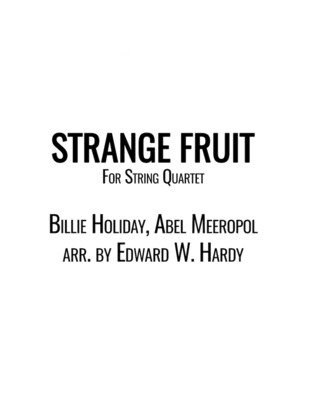 Strange Fruit