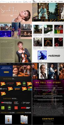 Creative Web Design &amp; Development for Artists and Brands